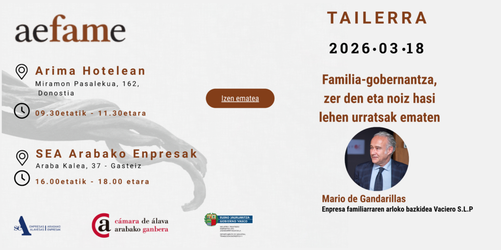 gobernanza familiar taller vitoria