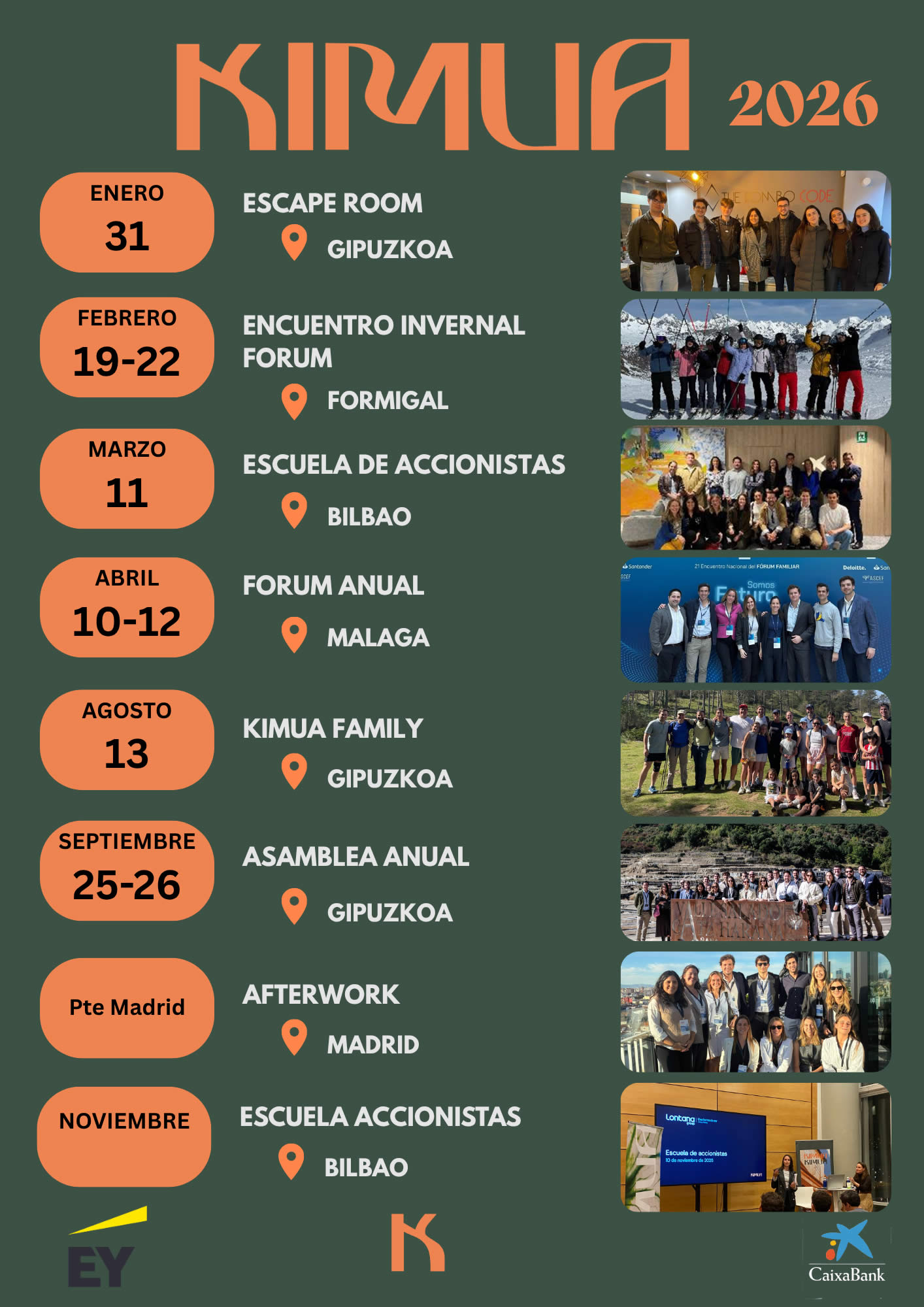 2026 kimua Calendario