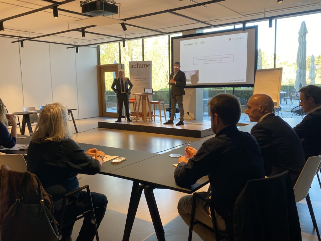 Aefame reúne a empresas familiares de Gipuzkoa y Álava en un taller sobre gobernanza familiar 7 gobernanza familiar aefame 2